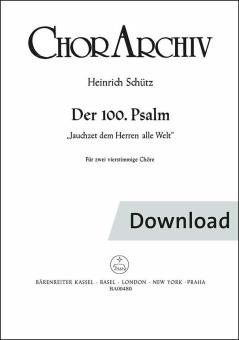 Jauchzet dem Herren, alle Welt SWV 36 Download