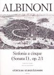 Sinfonia à cinque G-dur op. 2/1 