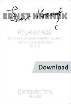 4 Songs op. 112 
