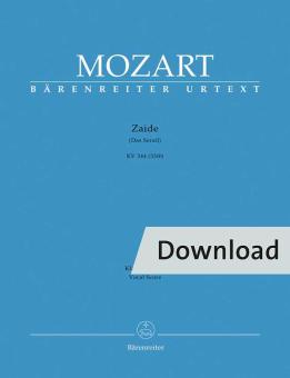 Zaide (Das Serail) KV 344 (336b) Download