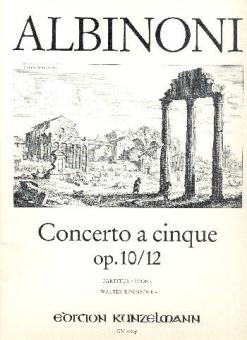 Concerto à cinque B-Dur op. 10/12 