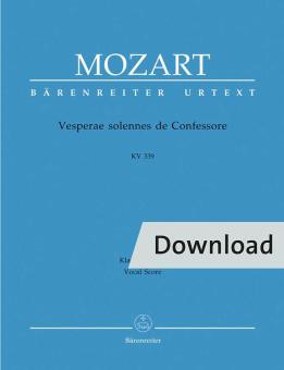 Vesperae solennes de Confessore KV 339 Download