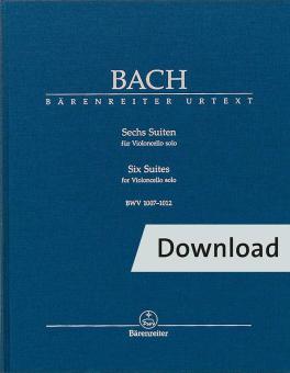 6 Suiten BWV 1007-1012 - Leinen Download