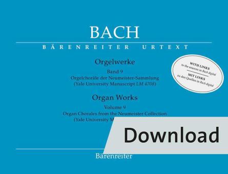 Orgelwerke 9: Orgelchoräle der Neumeister-Sammlung Download