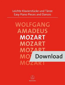 Leichte Klavierstücke und Tänze Download