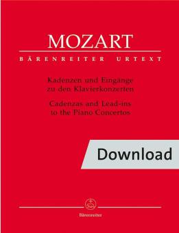 Kadenzen und Eingänge zu den Klavierkonzerten Download