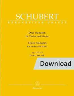 3 Sonaten (Sonatinen) op. post. 137 Download