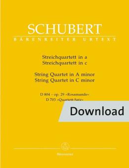 Streichquartett a-Moll & c-Moll Download