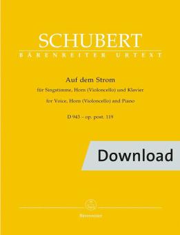 Auf dem Strom D 943 op.post.119 Download