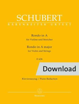 Rondo A-Dur D 438 Download