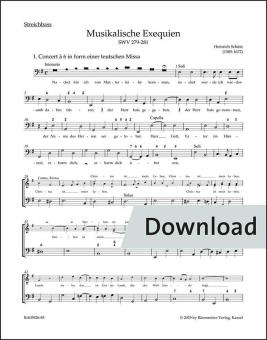 Musikalische Exequien SWV 279-281 Download