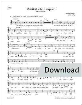 Musikalische Exequien SWV 279-281 Download