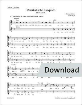 Musikalische Exequien SWV 279-281 Download