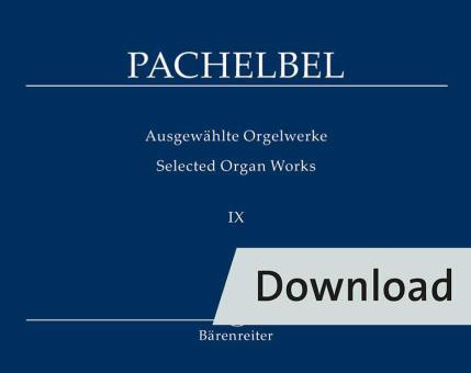 Ausgewählte Orgelwerke 9 Download