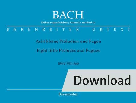 8 kleine Präludien und Fugen Download