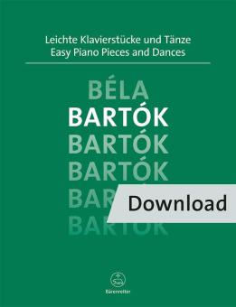 Leichte Klavierstücke und Tänze Download