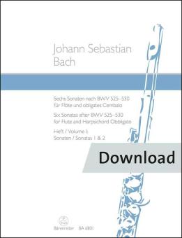 6 Sonaten nach BWV 525-530 1 Download