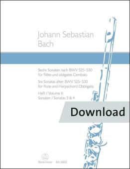 6 Sonaten nach BWV 525-530 2 Download