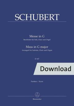Messe in G-Dur D 167 Download