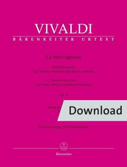 La Stravaganza op. 4 Band 2: Konzerte 7-12 Download