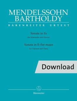 Sonate für Klarinette und Klavier Download