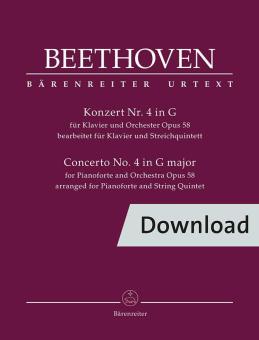 Konzert für Klavier und Orchester Nr. 4 op. 58 Download