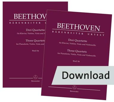 3 Quartette WoO 36 Download