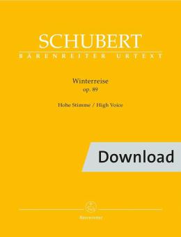 Winterreise op. 89 D 911 Download