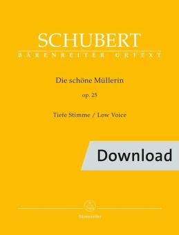 Die schöne Müllerin op. 25 Download