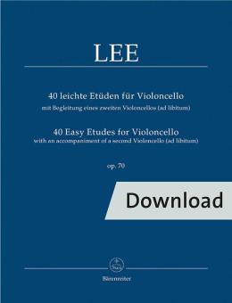 40 leichte Etüden op. 70 Download