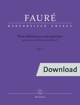 3 Romances sans paroles op. 17 N 52 Download