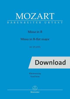 Missa in B KV 275 (272b) Download