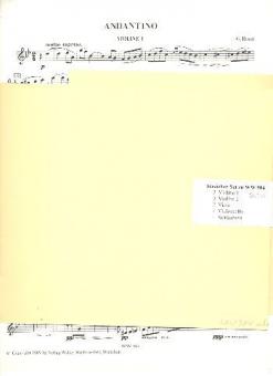 Andantino op. 22 für Streichorchester 