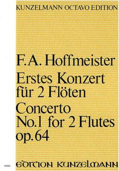 Konzert Nr.1 D-dur op. 64 für 2 Flöten 
