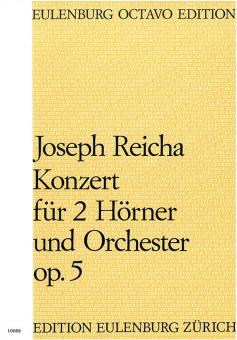 Konzert für 2 Hörner und Orchester op. 5 