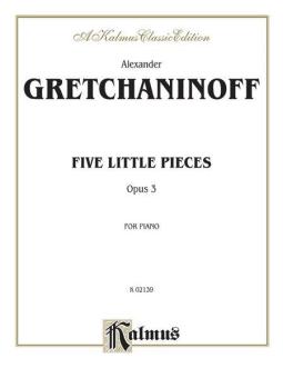 Five Little Pieces, Op. 3 Download