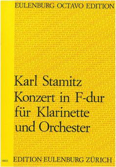 Konzert F-Dur für Klarinette und Orchester 