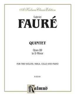 Fauré: Quintet, Op. 89 in D Minor Download