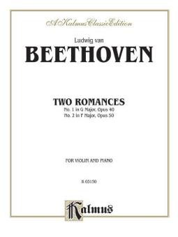 Two Romances, Op. 40 And 50 Download