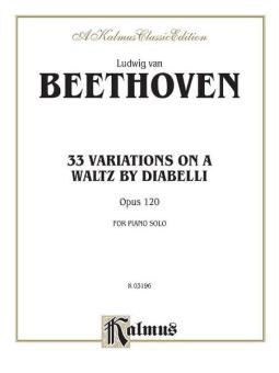 33 Variations on a Waltz by Diabelli - Theme and Variations 