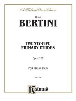 Twenty-five Primary Etudes, Op. 166 Download
