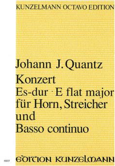 Konzert in Es-Dur für Horn, Streichorchester und Bc. 