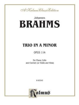Trio In A Minor, Op. 114 Download