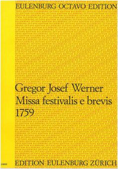 Missa festivalis e brevis 
