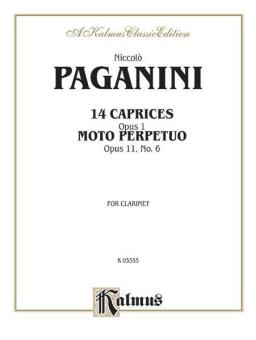 14 Caprices, Op. 1 And Moto Perpetuo, Op. 11, No. 6 Download