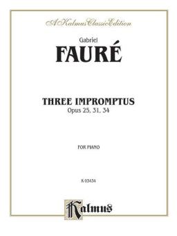 Three Impromptus Op. 25, 31, 34 Download