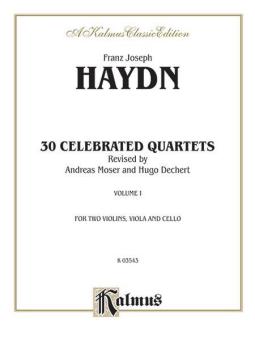 Thirty Celebrated String Quartets Vol. 1 Download