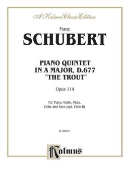Piano Quintet in A Major, D.677, Op. 114 Download