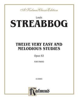 12 Very Easy and Melodious Studies, Op. 63 Download