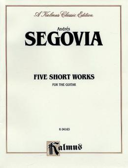 5 Short Works For The Guitar Download